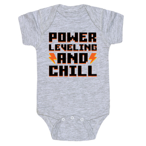 Power Leveling And Chill Baby One-Piece