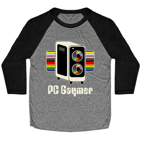 PC Gaymer Baseball Tee