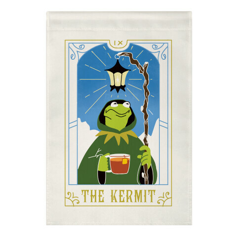 The Kermit Tarot Card Garden Flag