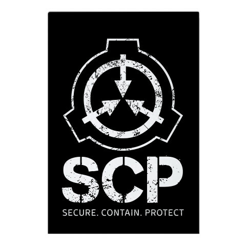 SCP Secure. Contain. Protect Garden Flag