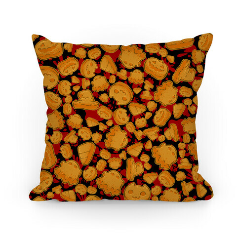 Halloween Nuggies Pattern Pillow