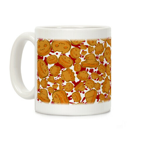 Halloween Nuggies Pattern Coffee Mug