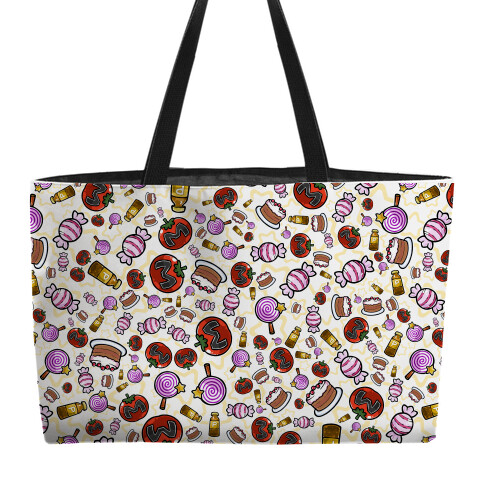 Kirby Munchies Pattern Weekender Tote