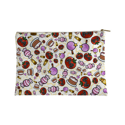 Kirby Munchies Pattern Accessory Bag