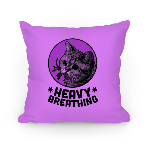 Starecat (Heavy Breathing) Pillow Pillow