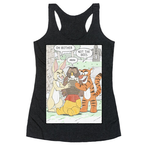 Not The Hunny Bees Racerback Tank Top