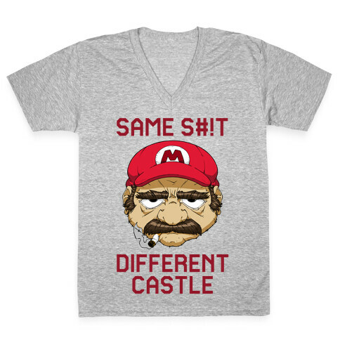 Same S#!t Different Castle V-Neck Tee Shirt