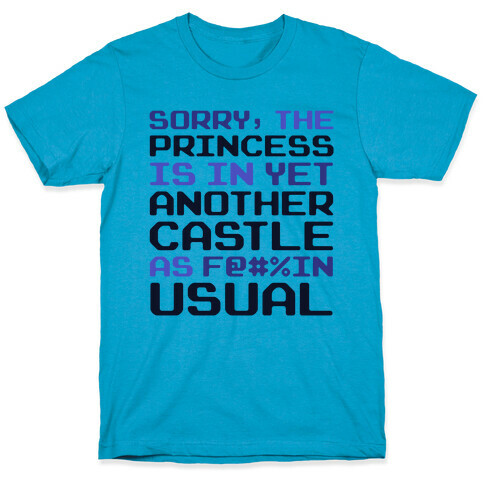 The Princess Is In Another Castle As F@#%in' Usual T-Shirt