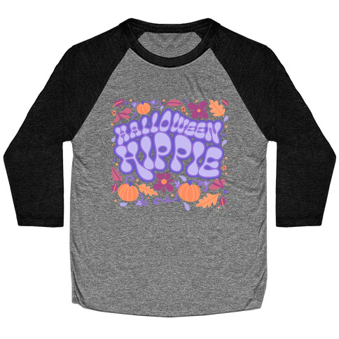 Halloween Hippie Baseball Tee