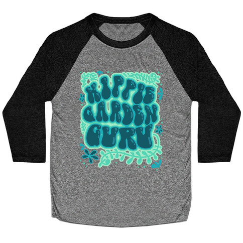 Hippie Garden Guru Baseball Tee