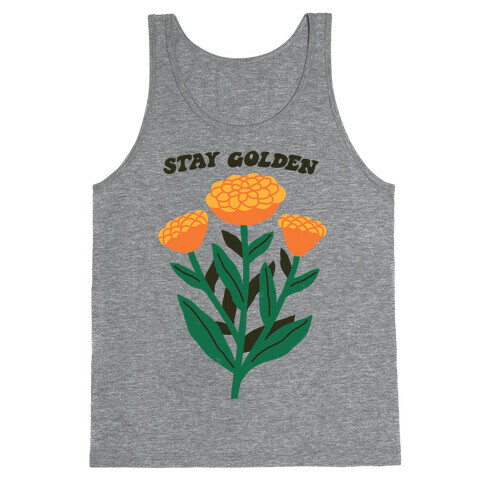 Stay Golden Marigolds Tank Top