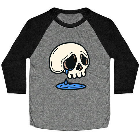 Sensitive Skull Baseball Tee