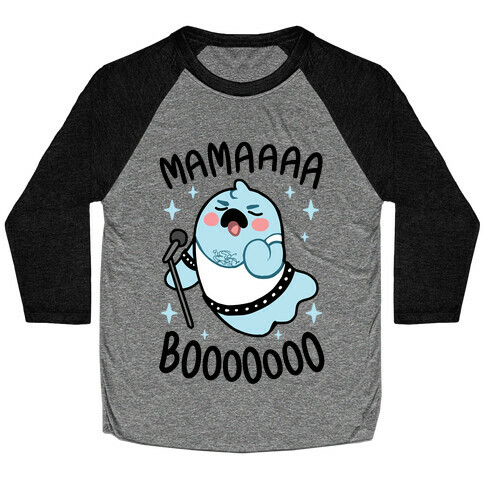 Mamaaaa BooOooOooo Baseball Tee