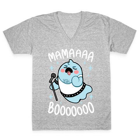 Mamaaaa BooOooOooo V-Neck Tee Shirt