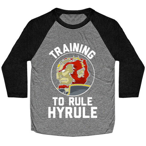 Training To Rule Hyrule Baseball Tee