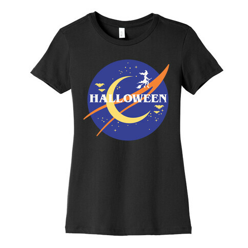 Halloween Nasa Parody Womens T-Shirt