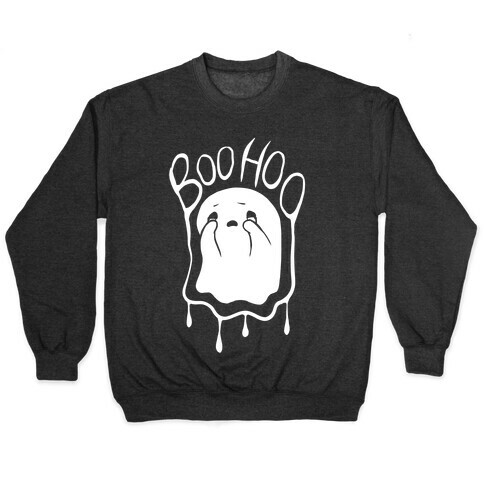 Boo Hoo Sad Ghost Pullover