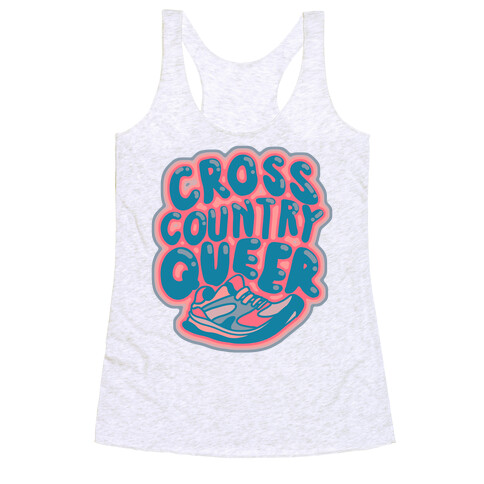 Cross Country Queer Racerback Tank Top