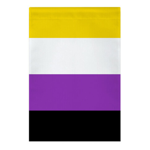 Non Binary Pride Flag Garden Flag