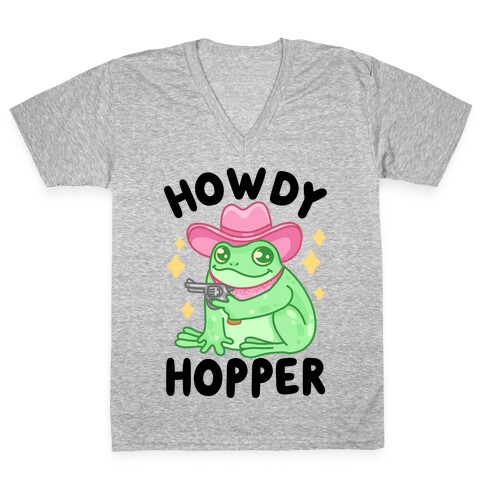 Howdy Hopper V-Neck Tee Shirt