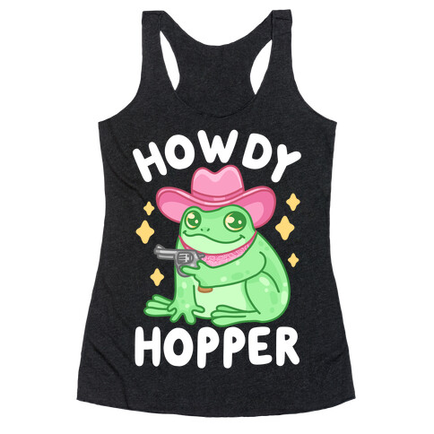 Howdy Hopper Racerback Tank Top