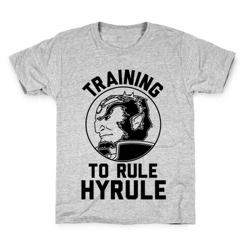 Training To Rule Hyrule Kids T-Shirt