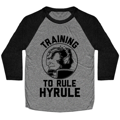 Training To Rule Hyrule Baseball Tee