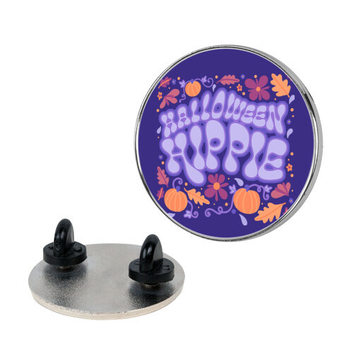 Halloween Hippie Pin