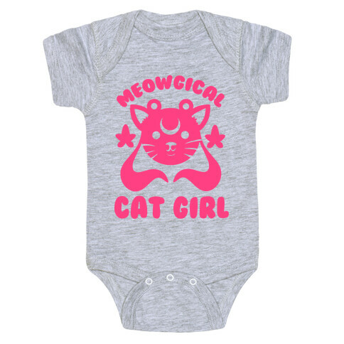 Meowgical Cat Girl Baby One-Piece