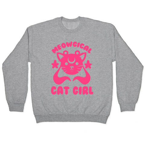 Meowgical Cat Girl Pullover