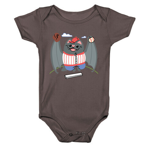 Baseball Bat Baby One-Piece