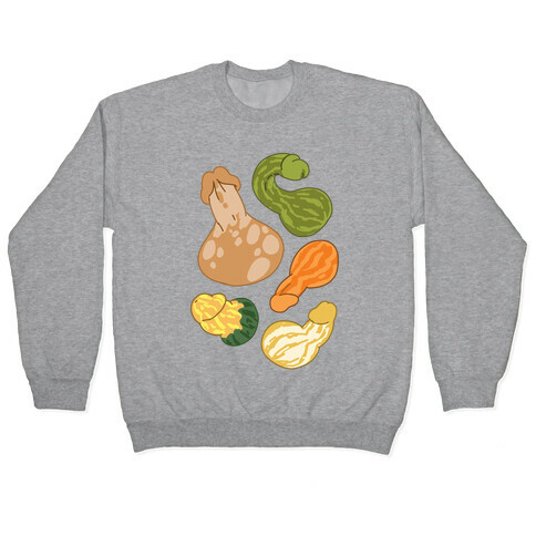 Phallic Gourd Pattern Pullover