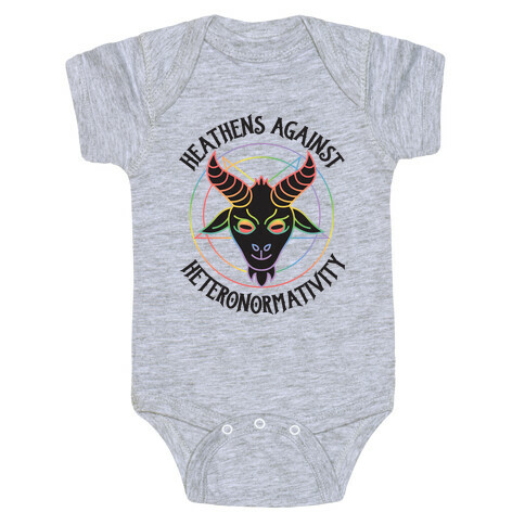 Heathens Against Heteronormativity Baby One-Piece