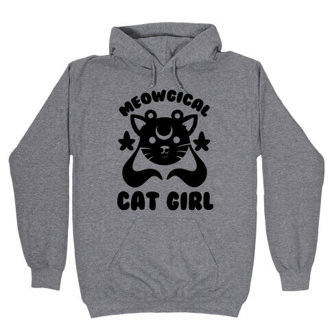 Meowgical Cat Girl Hooded Sweatshirt