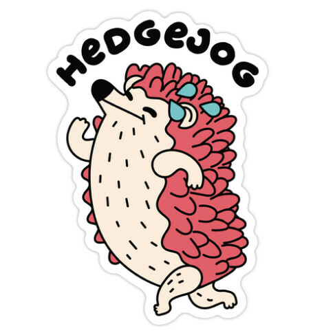 HedgeJog Die Cut Sticker