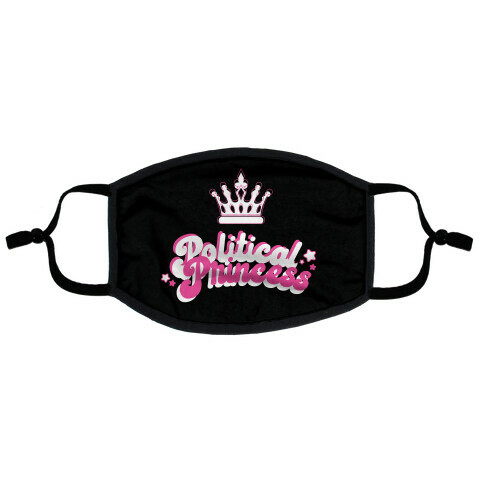 Political Princess Flat Face Mask