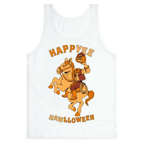 HappYEE HAWlloween Headless Cowboy Tank Top