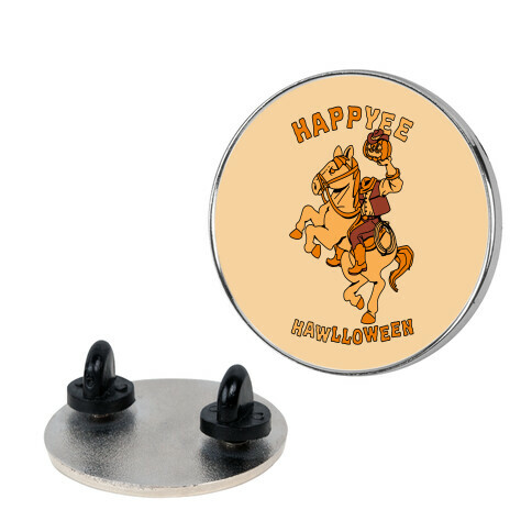 HappYEE HAWlloween Headless Cowboy Pin