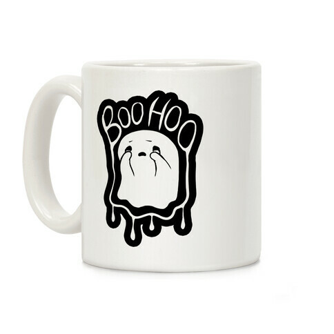 Boo Hoo Sad Ghost Coffee Mug