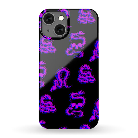 Skelly Snake Pattern Phone Case