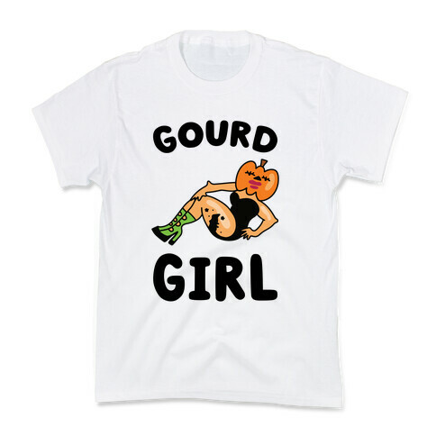 Gourd Girl Kids T-Shirt