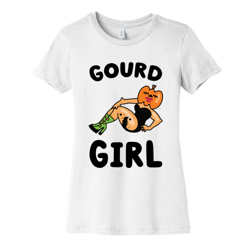 Gourd Girl Womens T-Shirt