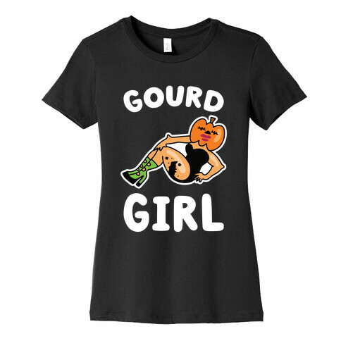 Gourd Girl Womens T-Shirt