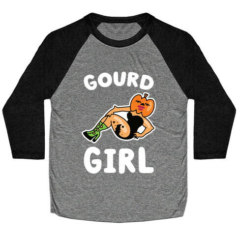 Gourd Girl Baseball Tee