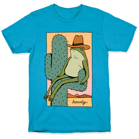 Howdy Frog Cowboy T-Shirt