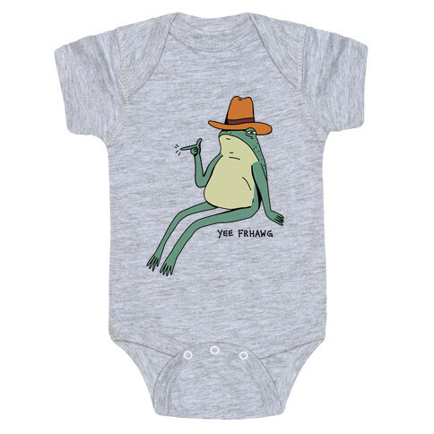 Yee Frhawg Frog Baby One-Piece