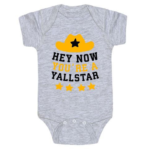 Hey Now, You're a YallStar Baby One-Piece