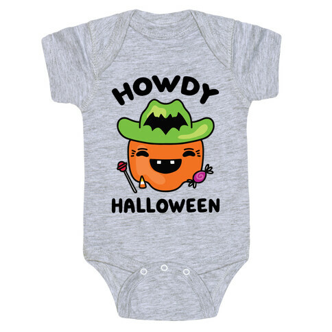 Howdy Halloween Baby One-Piece