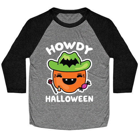 Howdy Halloween Baseball Tee