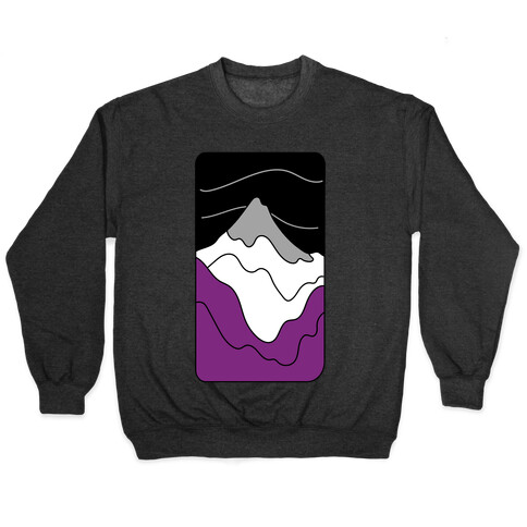 Groovy Pride Flag Landscapes: Ace Flag Pullover